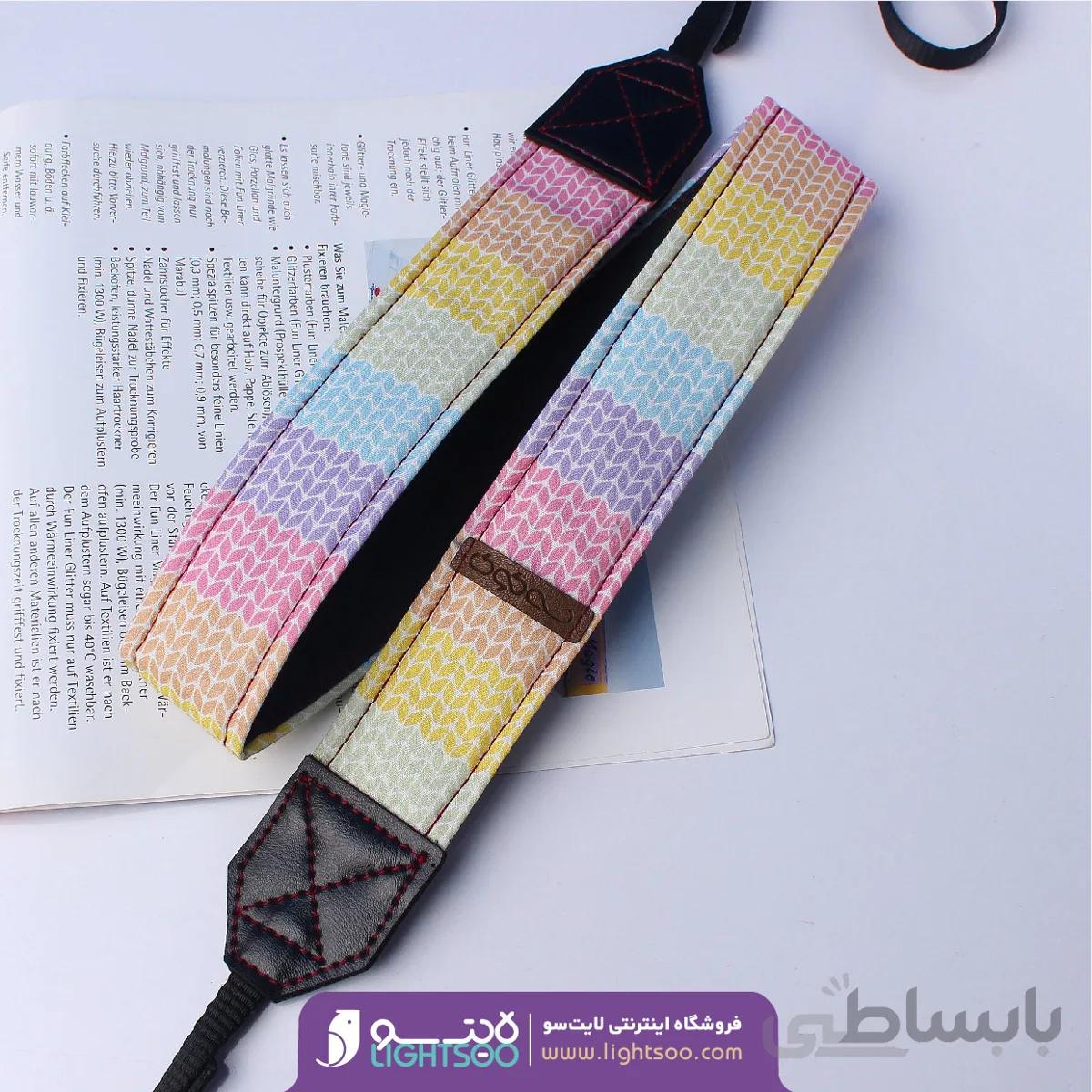 بند دوربین سه کوک طرح (COLOR BEAUTY)