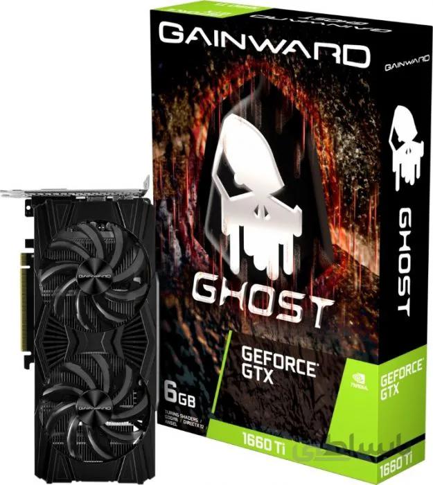 قیمت و خرید کارت گرافیک گین وارد مدلGTX 1660 TI GHOST 6GB GDDR6 ا VGA gain ward GeForce GTX 1660 Ti Ghost 6GB