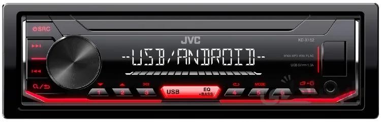 JVC KD X152M رادیوفلش جی وی سی ا JVC