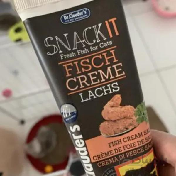 خمیر اسنک ماهی سالمون دکتر کلاودرز Snack IT Fish Cream Salmon وزن ۷۵ گرم