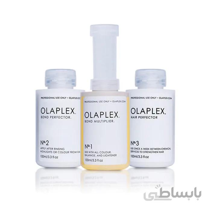 اولاپلکس (OLAPLEX) تقویت کننده مو در زمان دکلره و رنگ مو ا OLAPLEX