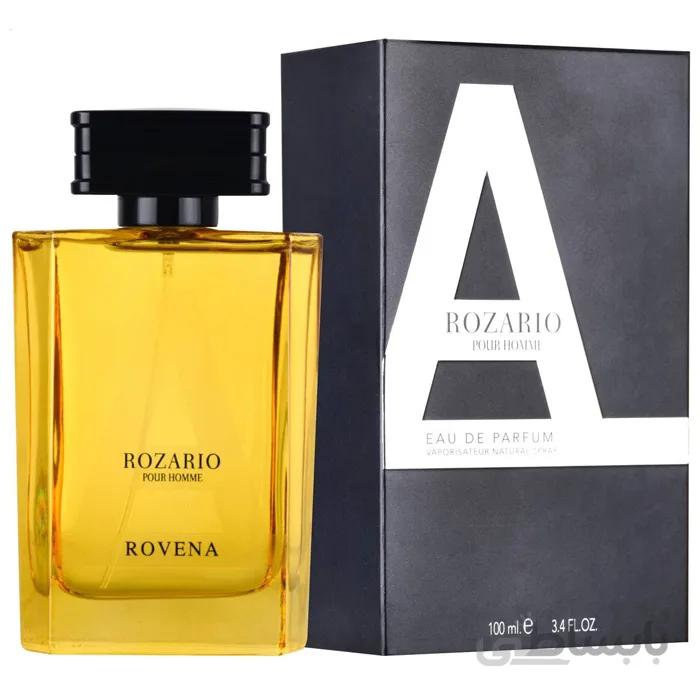 عطر مردانه روونا (Rovena) مدل آزارو سیلور بلک (Azzaro Silver Black) حجم 100 میل