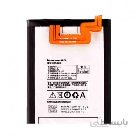 باتری اورجینال لنوو Vibe Z K910 مدل BL216 ظرفیت 3000 میلی آمپر ساعت ا Lenovo Vibe Z K910 - BL216 3000mAh Original Battery