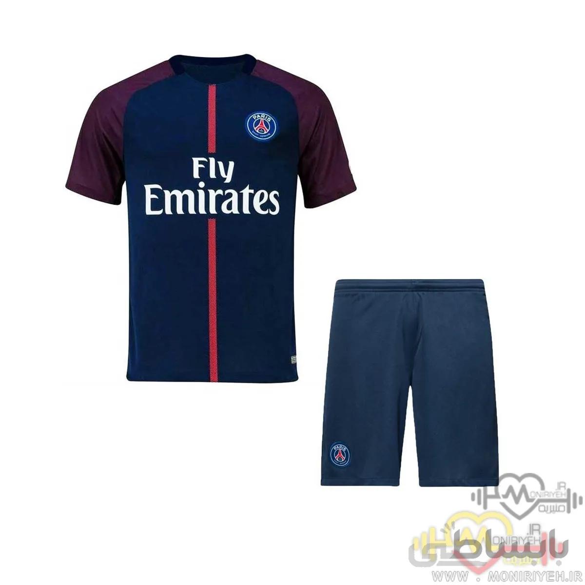 تی شرت و شورت ورزشی مدل Neymar-2018 طرح پاریس سنت ژرمن