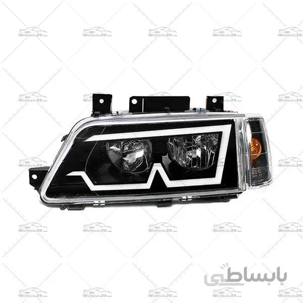 چراغ جلو اسپرت پژو 405 طرح آئودی