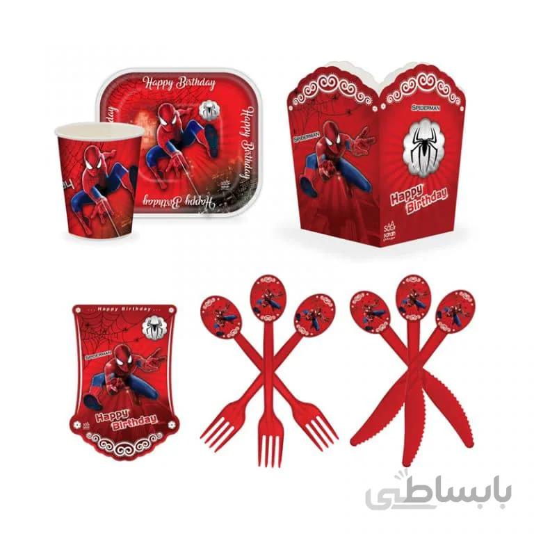 مجموعه 59 عددی تم تولد مرد عنکبوتی مدل STBT977
