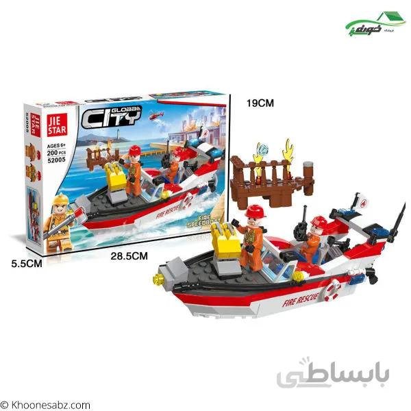 لگو ژی استار 200قطعه قایق امداد مدل 52005