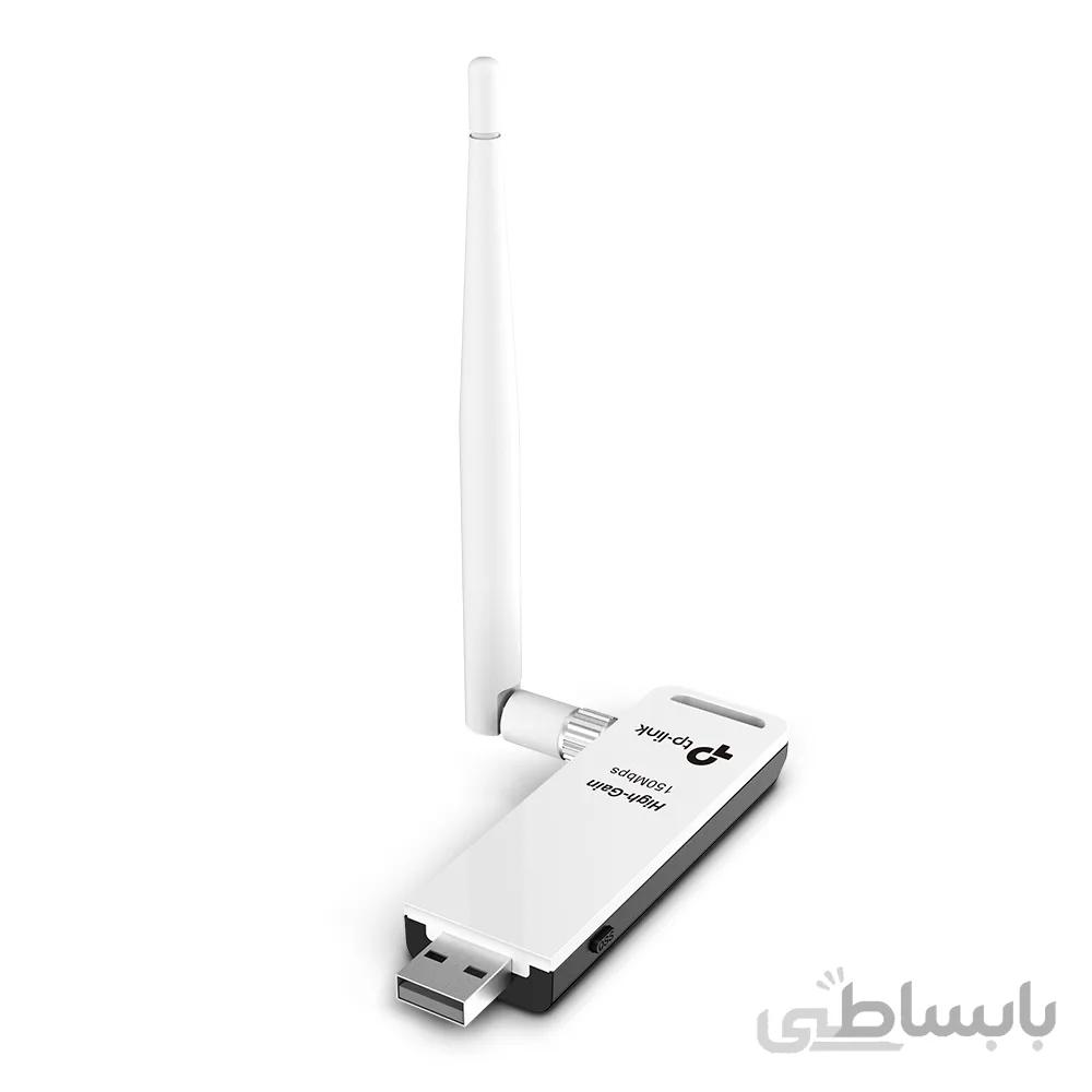 کارت شبکه بیسیم و USB تی پی لینک مدل TL-WN722N