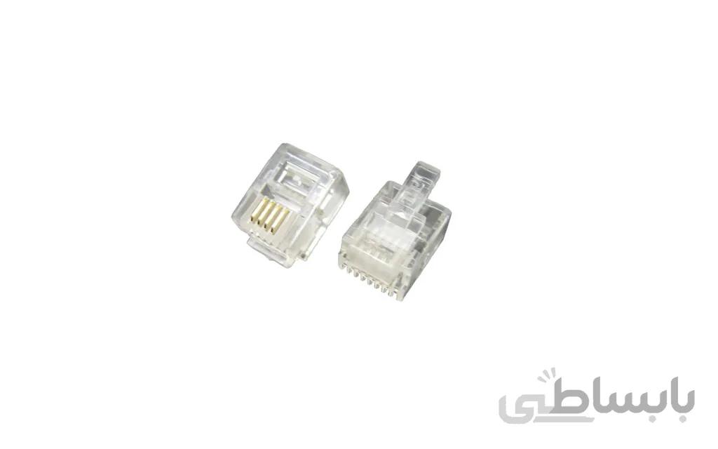 سوکت تلفنRJ9 برندNPمدل TM ا Phone socket RJ9 brand NP model TM