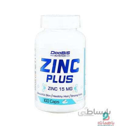 کپسول زینک پلاس 15 میلی گرم دوبیس 100 عددی