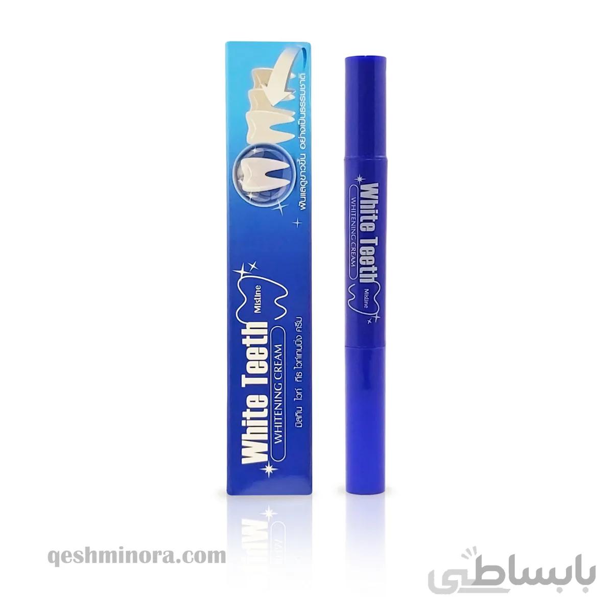کرم سفید کننده دندان میستین mistine white teeth