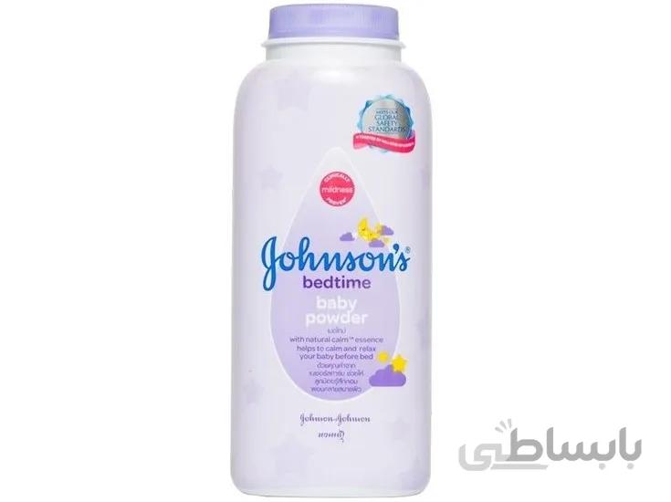پودر بچه جانسون مدل بدتایم bedtime حجم 100 گرم