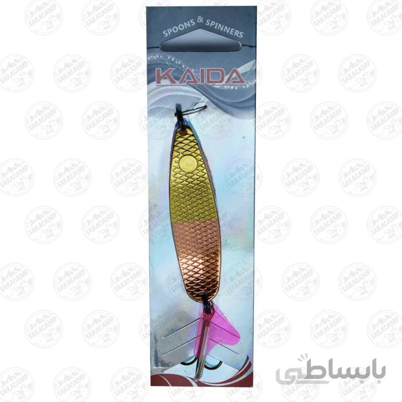 طعمه قاشقک ماهیگیری کایدا طلایی مسی 18 گرمی