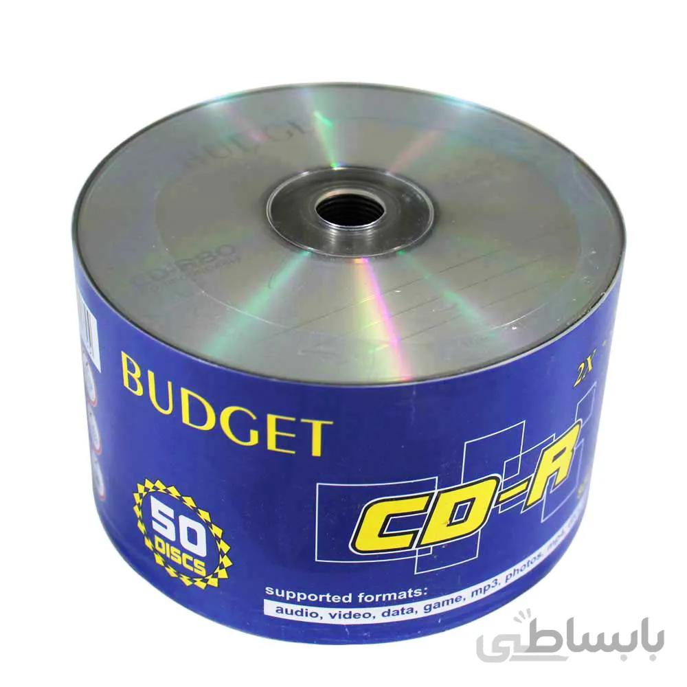 سی دی خام باجت مدل CD-R بسته ۵۰ عددی
