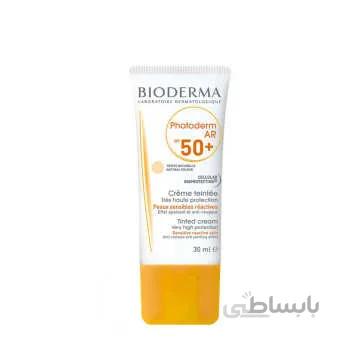 ضد آفتاب رنگی بیودرما مدل Photoderm AR SPF +50 حجم 30 میلی لیتر