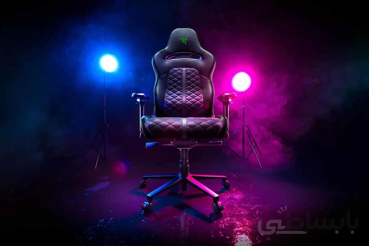 صندلی گیمینگ ریزر razer enki green