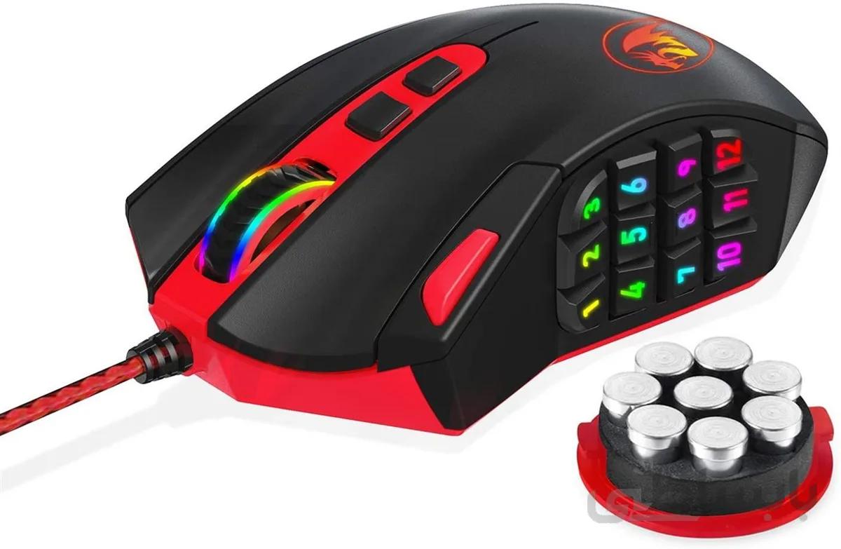 ماوس گیمینگ ردراگون مدل Mouse Gaming Redragon M901 ا Mouse Gaming Redragon M901