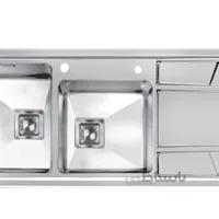 سینک ظرفشویی توکار کد 302S اخوان