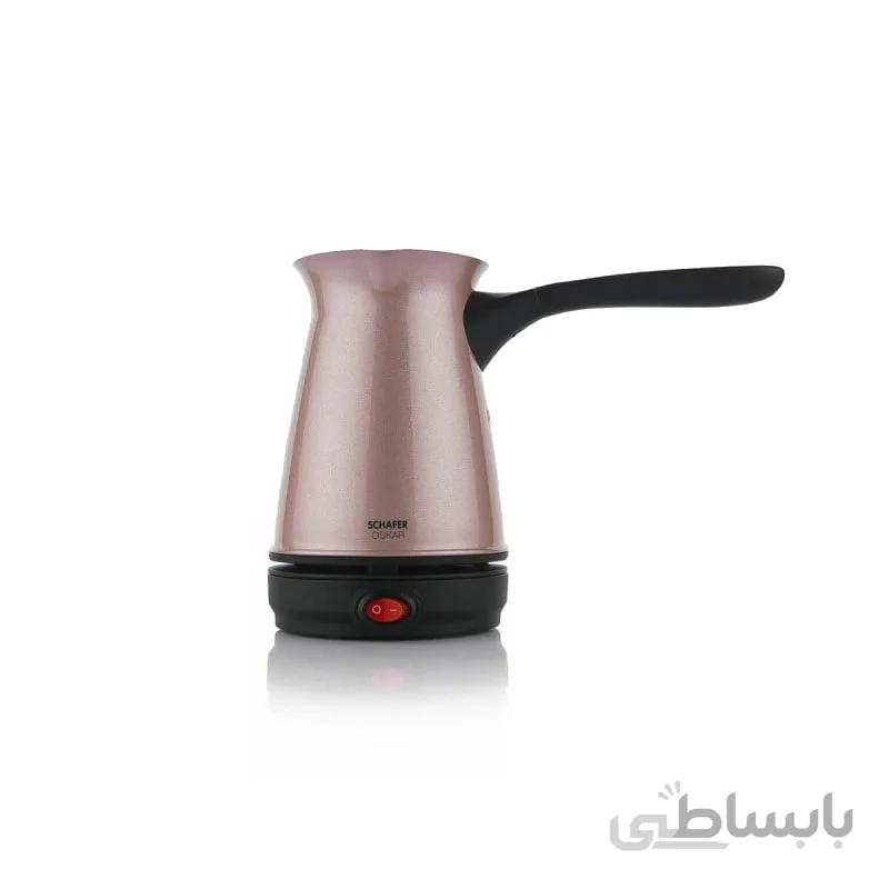 قهوه جوش 300میلی لیتر800وات اسکار رزگلد شیفرSCHAFER