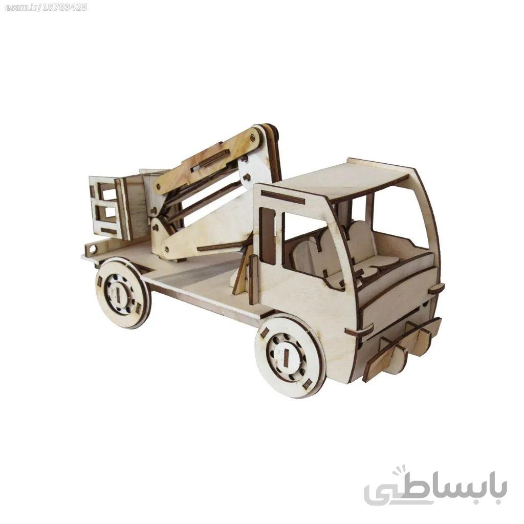 پازل سه بعدی چوبی برتاریو مدل بالابر