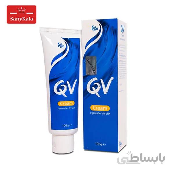 کرم آبرسان قوی QV مدل تیوبی 100 گرمی ا Strong moisturizing cream QV tube model 100 g