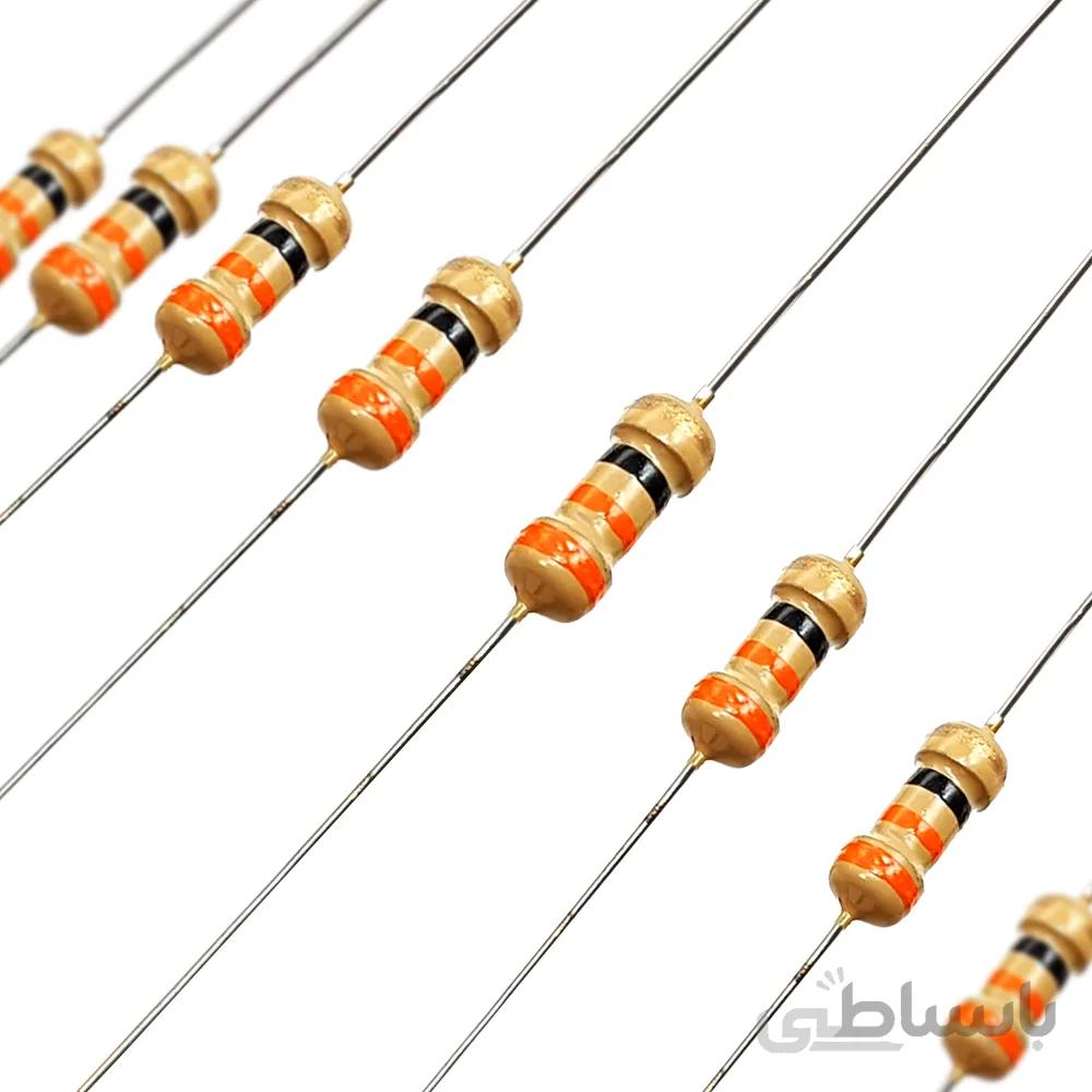 مقاومت 33ohm 1 4W 5