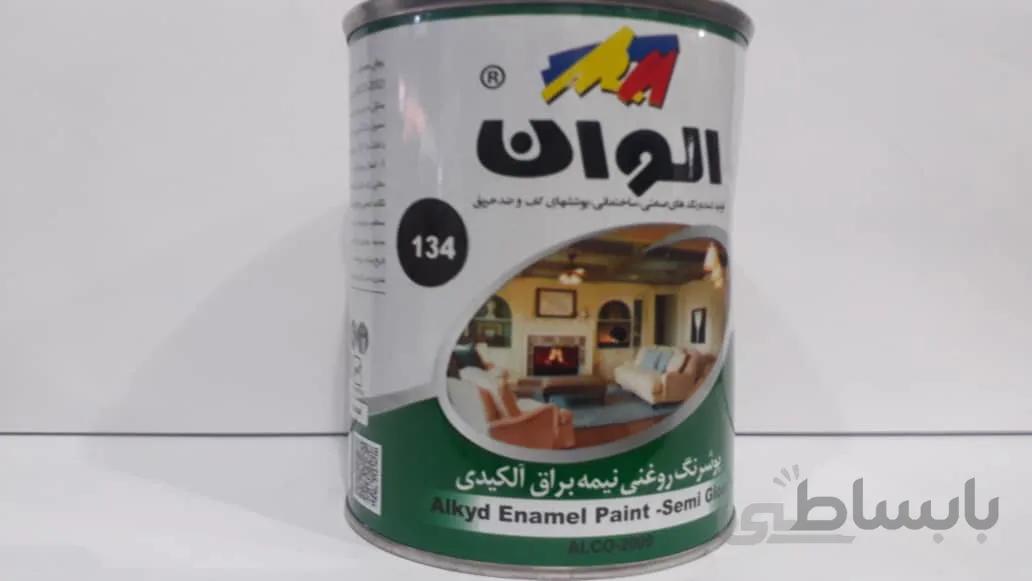 رنگ روغنی کیلو الوان مارک سبز قوه ای کد 134
