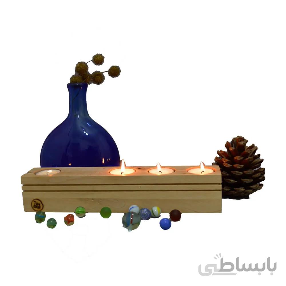 جا شمعی یک تیکه 4 عددی