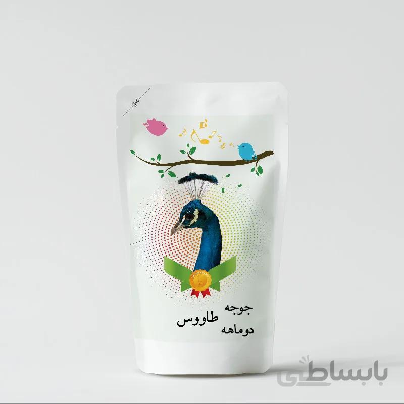 غذای جوجه طاووس بالای دو ماهگی