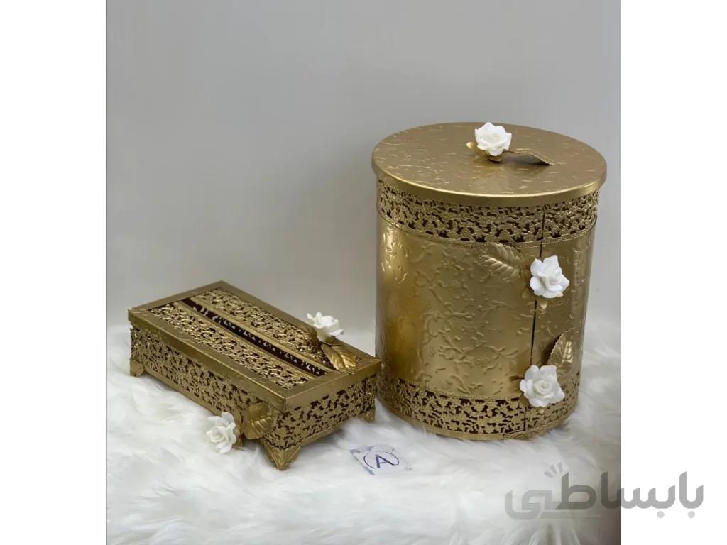 سطل و دستمال پذیرایی