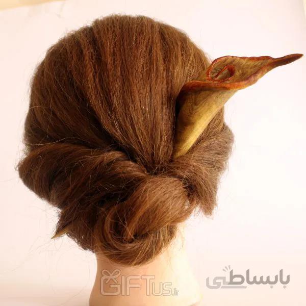 گیره مو طرح گل نوع سه