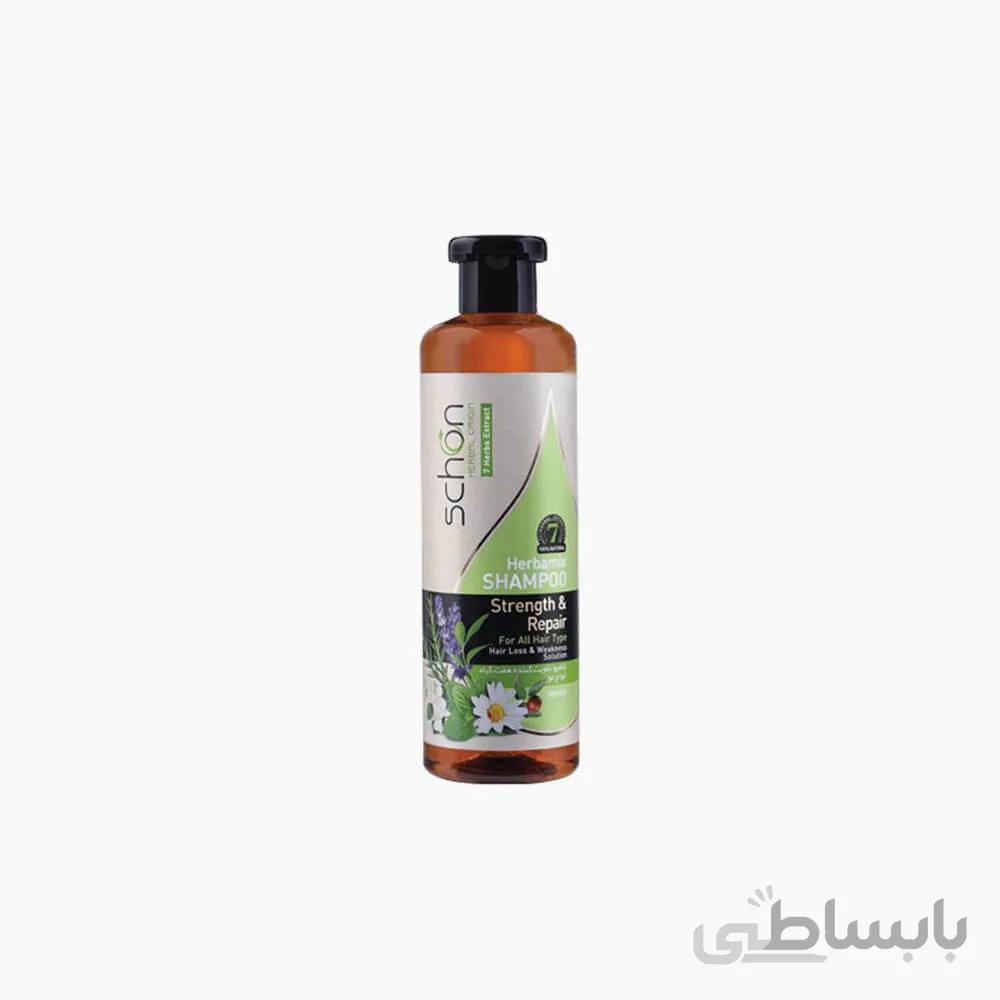 شامپو هربامیکس حاوی هفت گیاه شون ا Herbamix Shampoo Schon