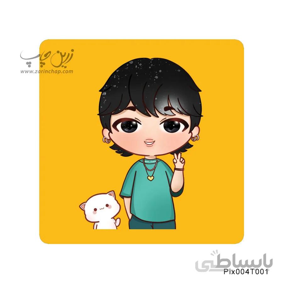 پیکسل طرح شوگا Pix004T001