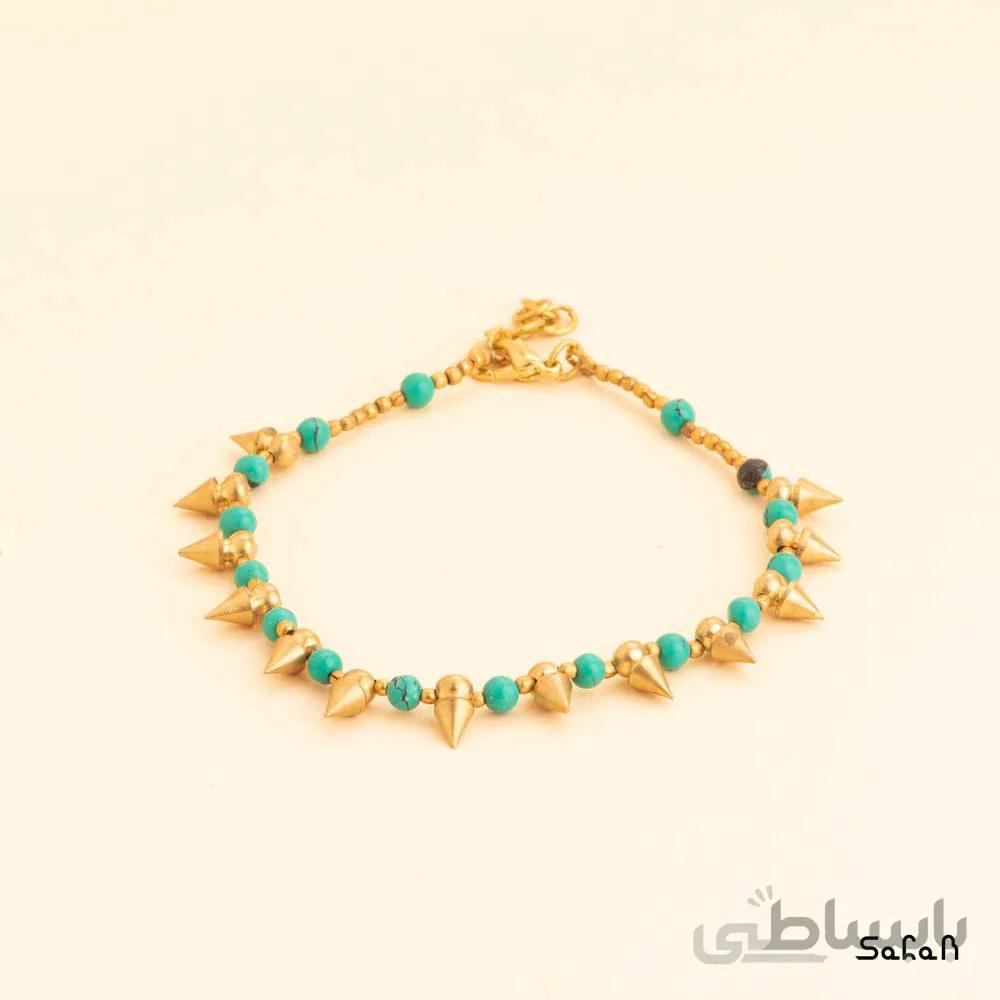 خلخال برنجی منجوق هندی