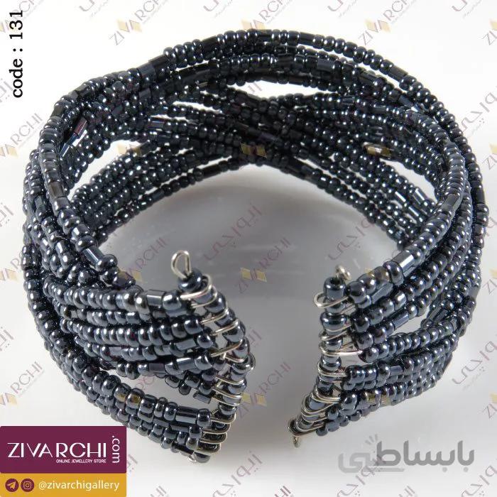 دستبند النگویی سیمی منجوقی 131