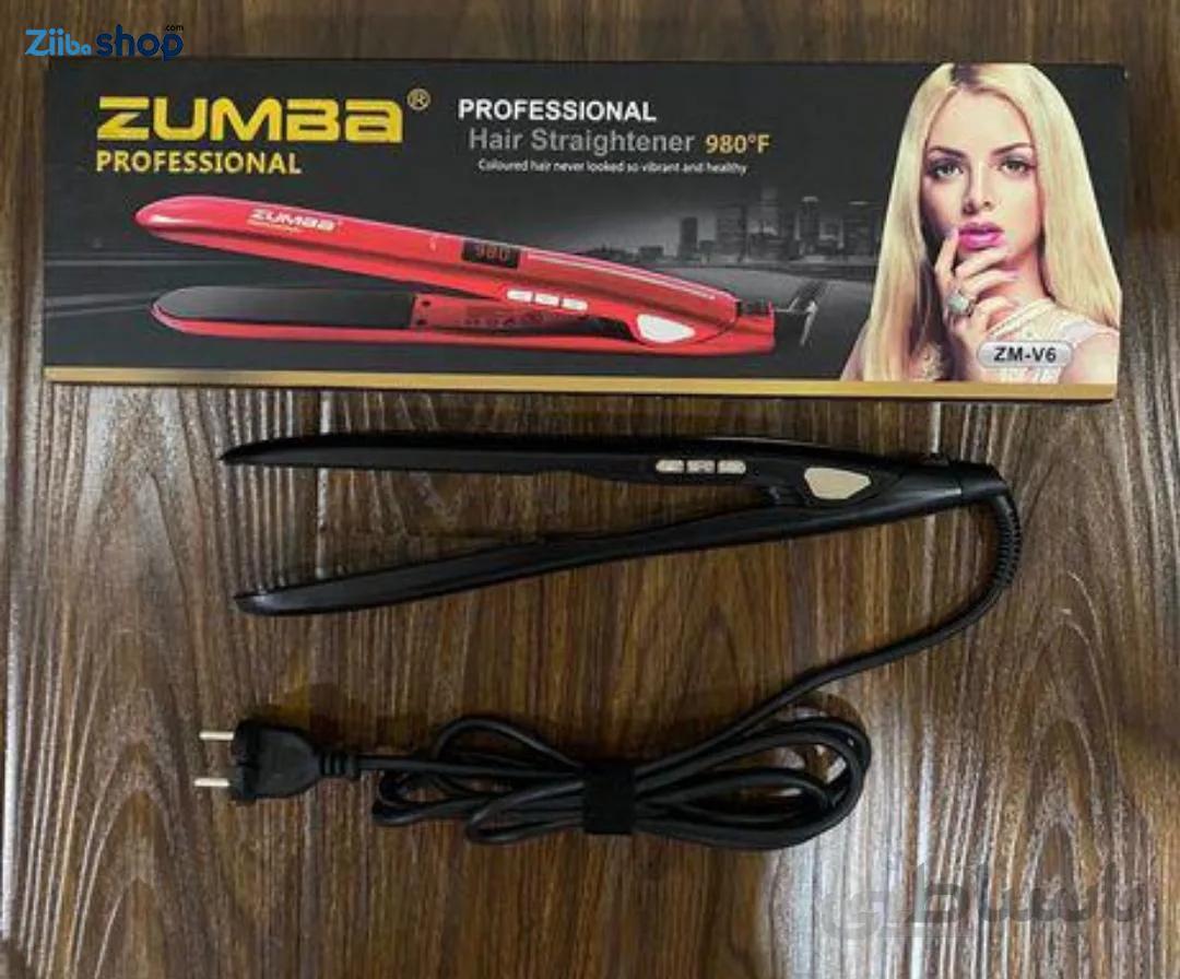 اتو مو کراتینه980درجه دیجیتالی مدل ZUMBA PROFESSIONAL_ZM_918