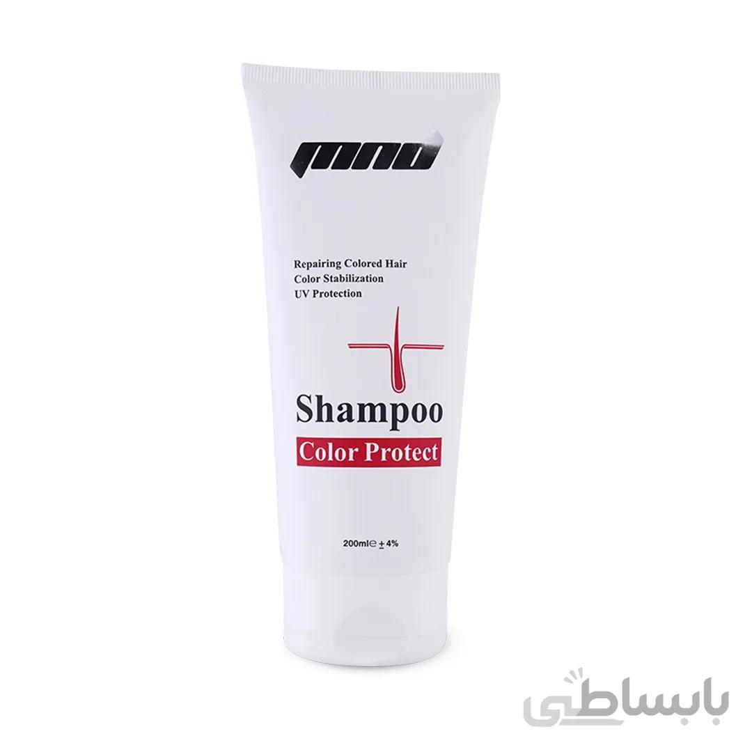 شامپو تثبیت کننده رنگ مو ام ان دی 200 میل