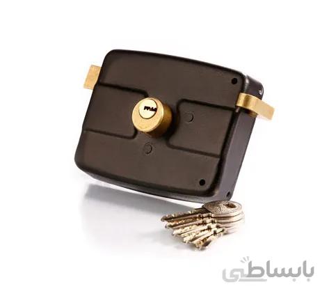 قفل درب حیاطی پارس با کلید کامپیوتری مدل DL-120