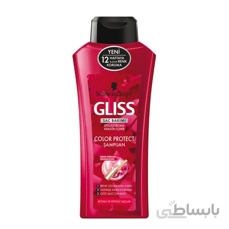 شامپو گلیس مدل Color Protect 600ml