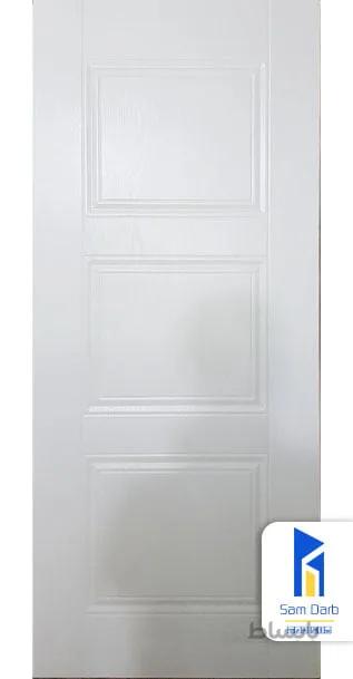 درب ساختمان سفید PVC-C412