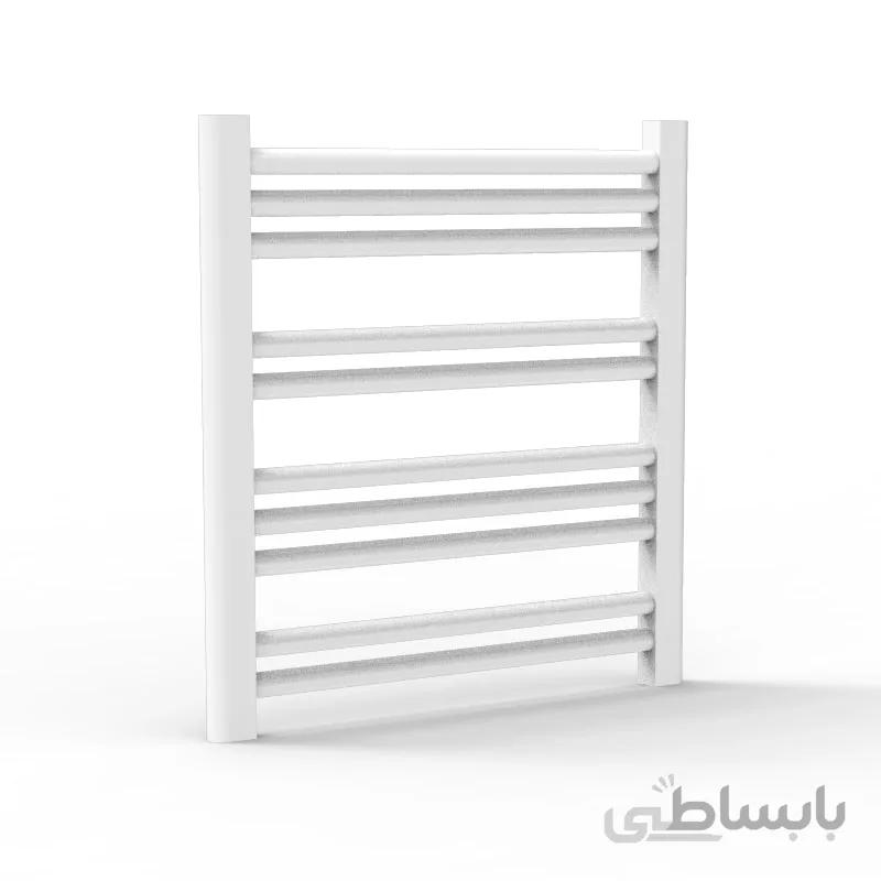حوله-خشک کن فولادی سفید