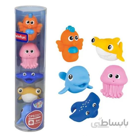 پوپت 5 عددی حیوانات اقیانوس وین فان Winfun