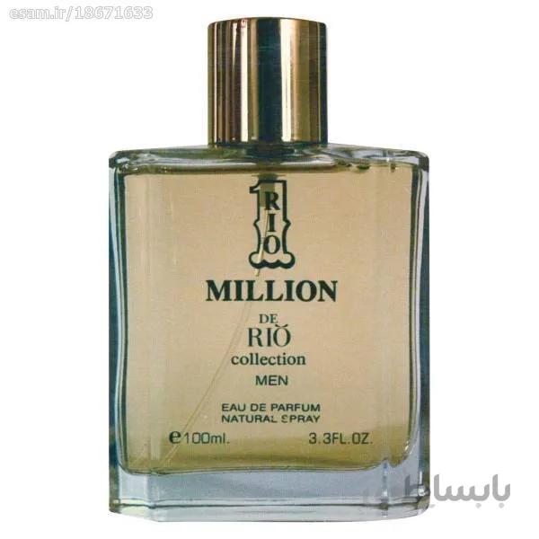 ادکلن مردانه ریوکالکشن مدل وان میلیون (Rio one MILLION for men) حجم 100 میل ا ادو پرفیوم ریو کالکشن مدل Rio one MILLION for men