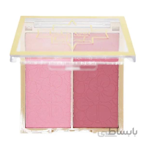 پالت رژگونه ۲ عددی دودو گرل (DoDo girl Professional Makeup Blush-Code 02)