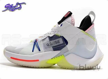 کفش بسکتبال جردن مدل وای نات زیرو (AIR JORDAN WHY NOT ZER0.2 GHOST AQUA)