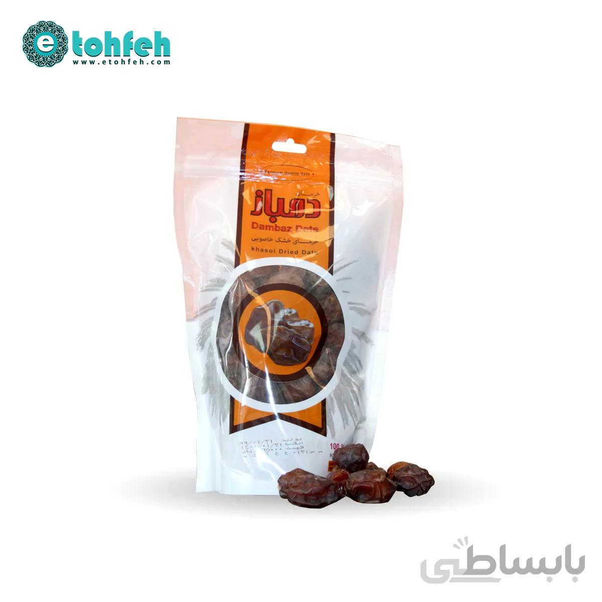 خرما خاصویی 450 گرمی کیسه ای