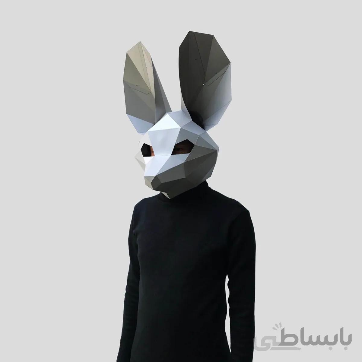 ماسک صورت اوریگامی موش