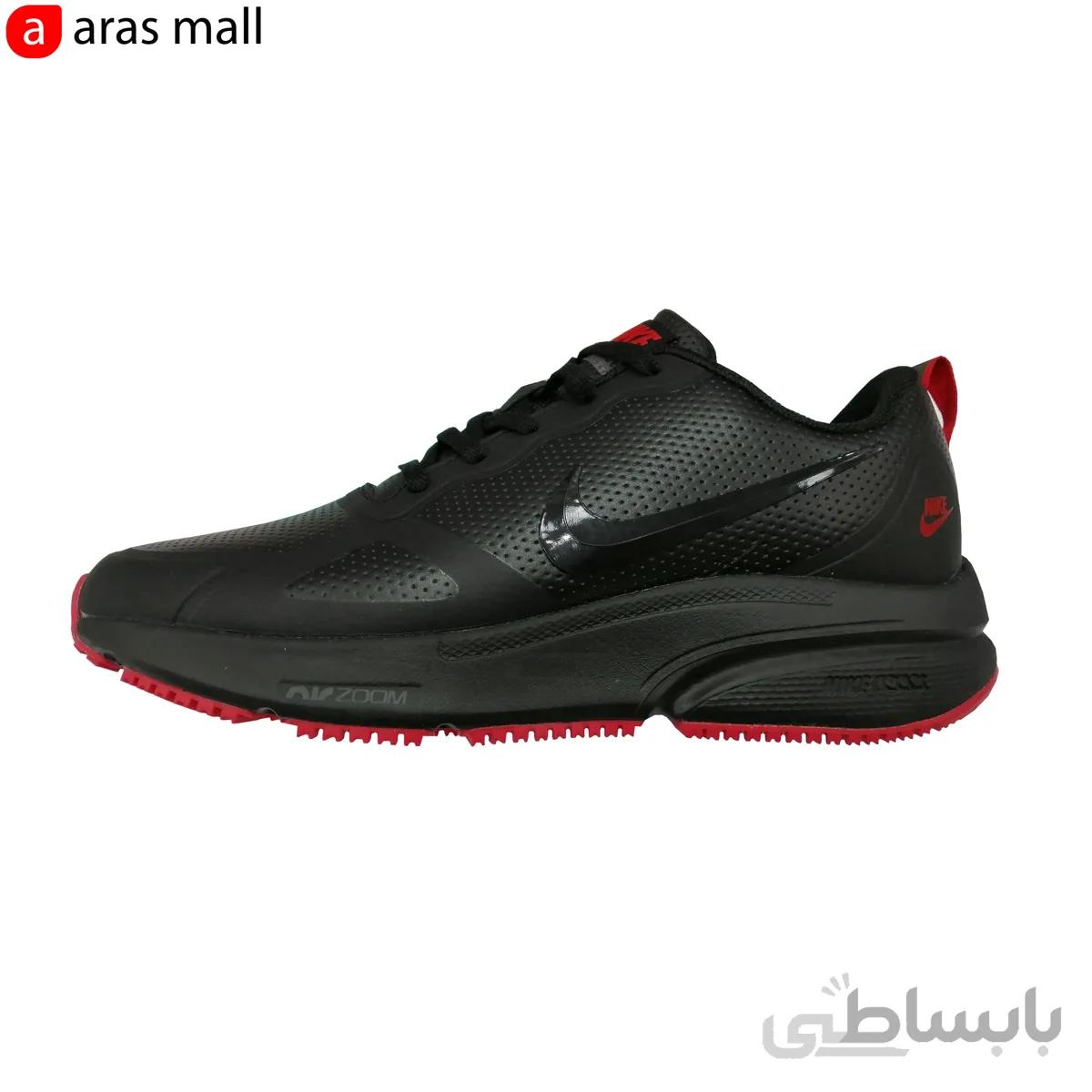 کفش پیاده روی مردانه نایکی مدل nike zoom winflo8 6611 black red