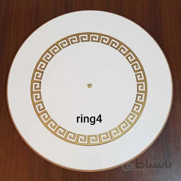 رینگ طلایی ساعت کد ring4