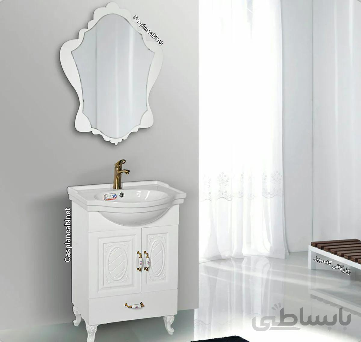 روشویی کابینت دار نانسی کلاسیک60 سانت ا روشویی کابینت دار نانسی کلاسیک60 سانت